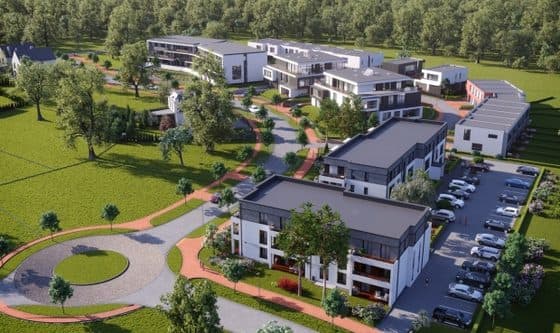 Mežaparks — Daudzdzīvokļu dzīvojamo ēku jaunbūve